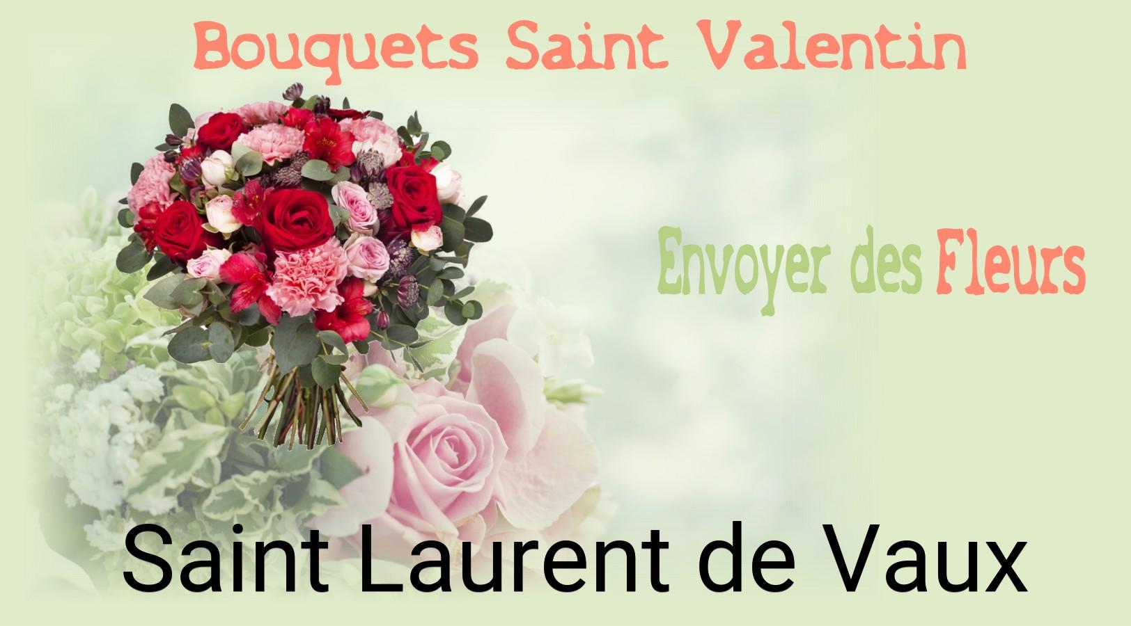 Roses de Saint-Valentin livrées à Saint-Laurent-de-Vaux
