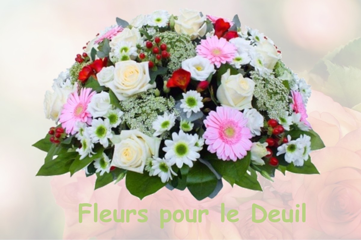 fleurs deuil SAINT-LAURENT-DE-VAUX